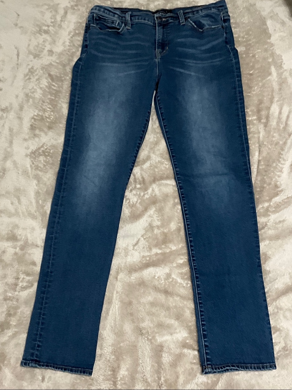 Lucky Brand Women's Straight-Leg Jeans in Dark Blue Wash